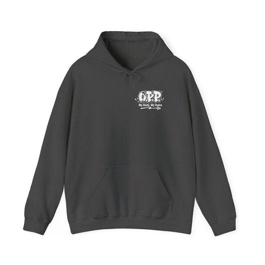 OPP My Body My Rules Hoodie - Metabolic Sovereignty Biohacking Pullover Double-Sided