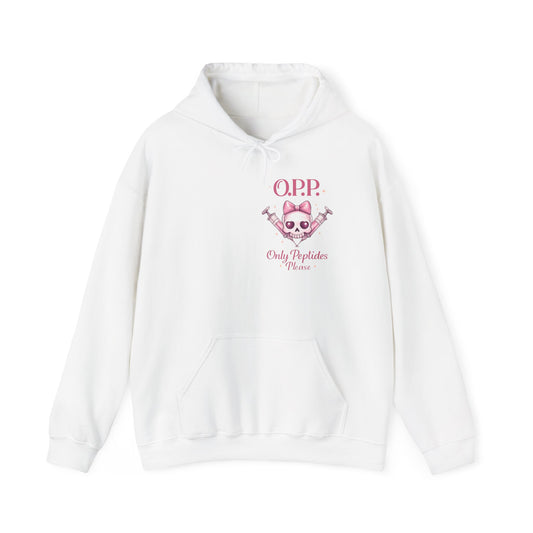 OPP - Optimal Peptide Protocol (for Her) Hoodie | Women’s Peptide Biohacker Apparel