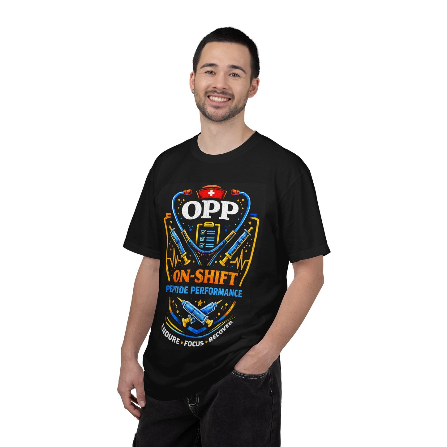 OPP - Nurse - On-Shift Peptide Performance T-Shirt | Endure Focus Recover Apparel