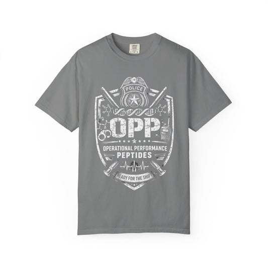 OPP - Police - Operational Performance Peptides – Ready For The Shift—Fitness Tee