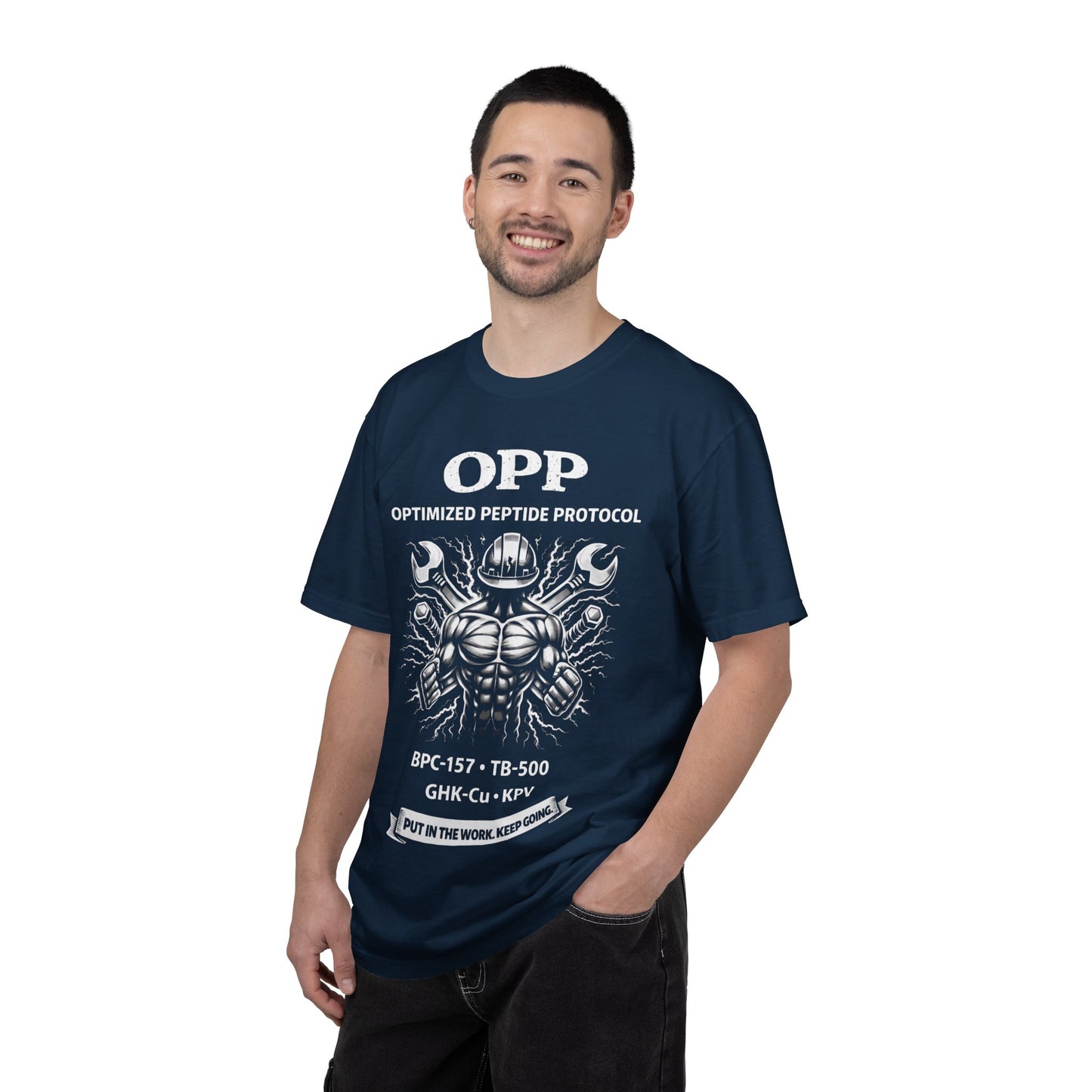 OPP - Construction Workers - Optimized Peptide Performance – Put In The Work Keep Going
