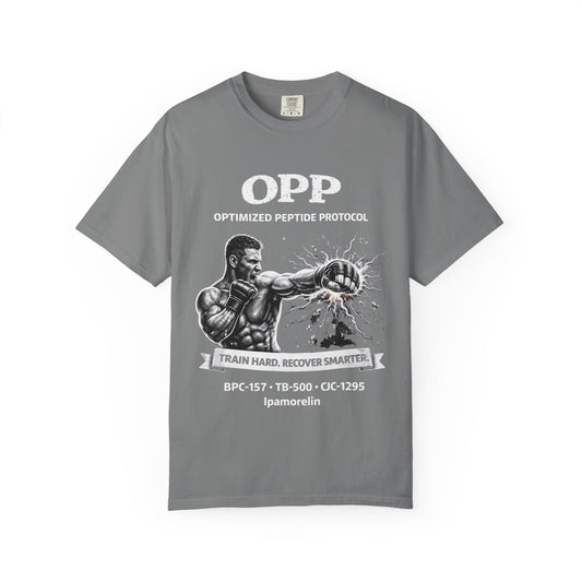 OPP - MMA Striker - Optimized Peptide Protocol – Train Hard. Recover Smarter Shirt