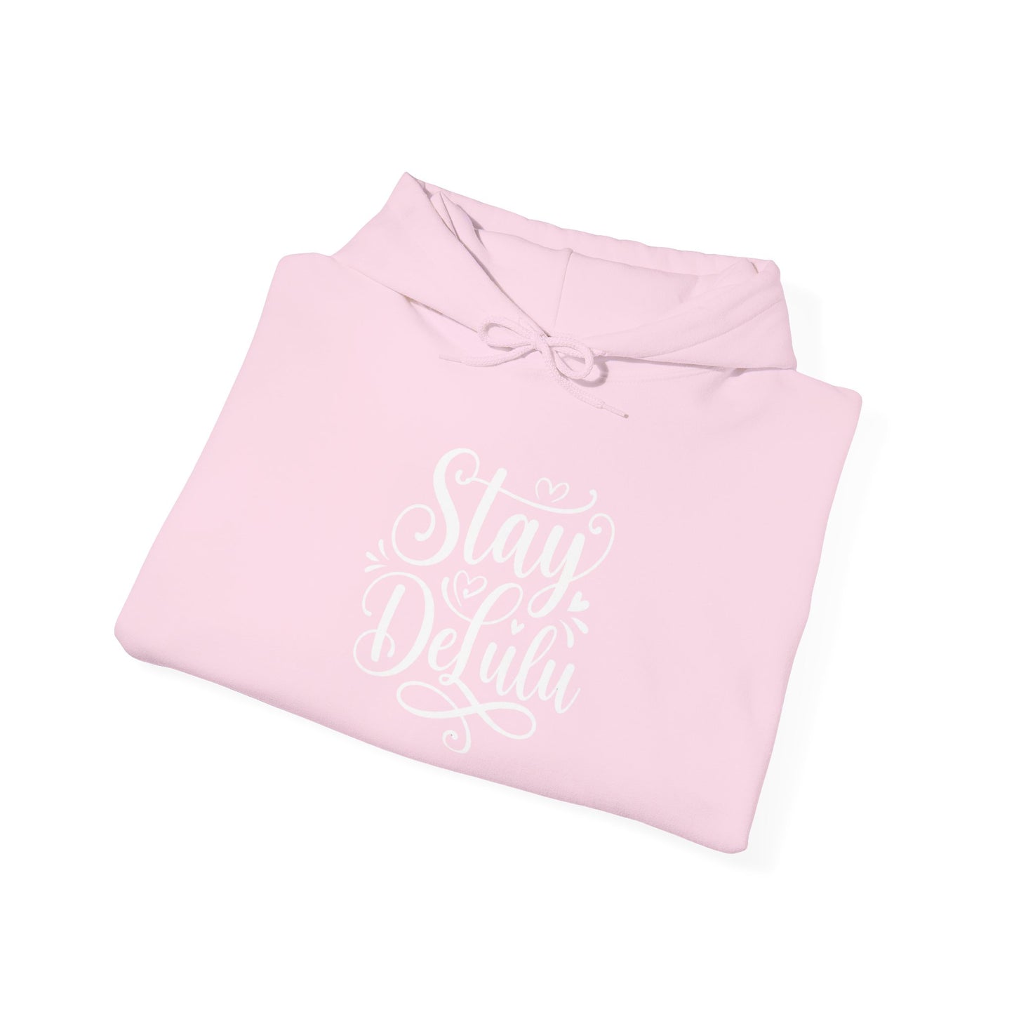 Stay DeLulu Hoodie – Cute Script Graphic