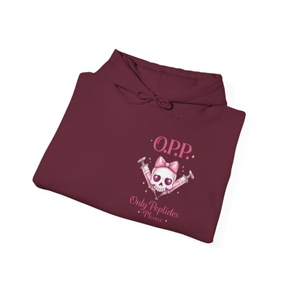 OPP - Optimal Peptide Protocol (for Her) Hoodie | Women’s Peptide Biohacker Apparel