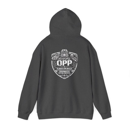 OPP - Police - Overwatch Peptide Protocol Police Hoodie | Law Enforcement Performance & Recovery Apparel