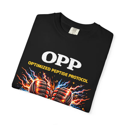 OPP -MMA Gloves - Optimized Peptide Protocol – Train Hard. Recover Smarter. Color MMA Fighter Shirt