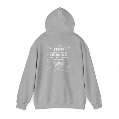 OPP Healing Peptides Hoodie – Wolverine Recovery