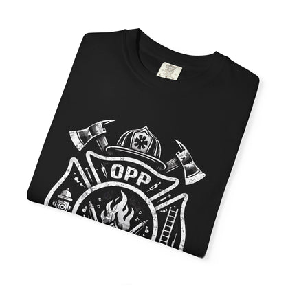OPP - Firefighter - Optimized Peptide Performance – When The Call Comes, We Perform — Graphic Tee