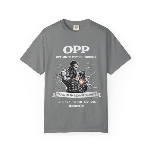 OPP - MMA - Optimized Peptide Protocol – Train Hard. Recover Smarter Performance Shirt