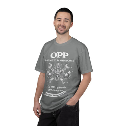 OPP - Mechanics - Optimized Peptide Power – Load Up. Recover. Repeat Shirt