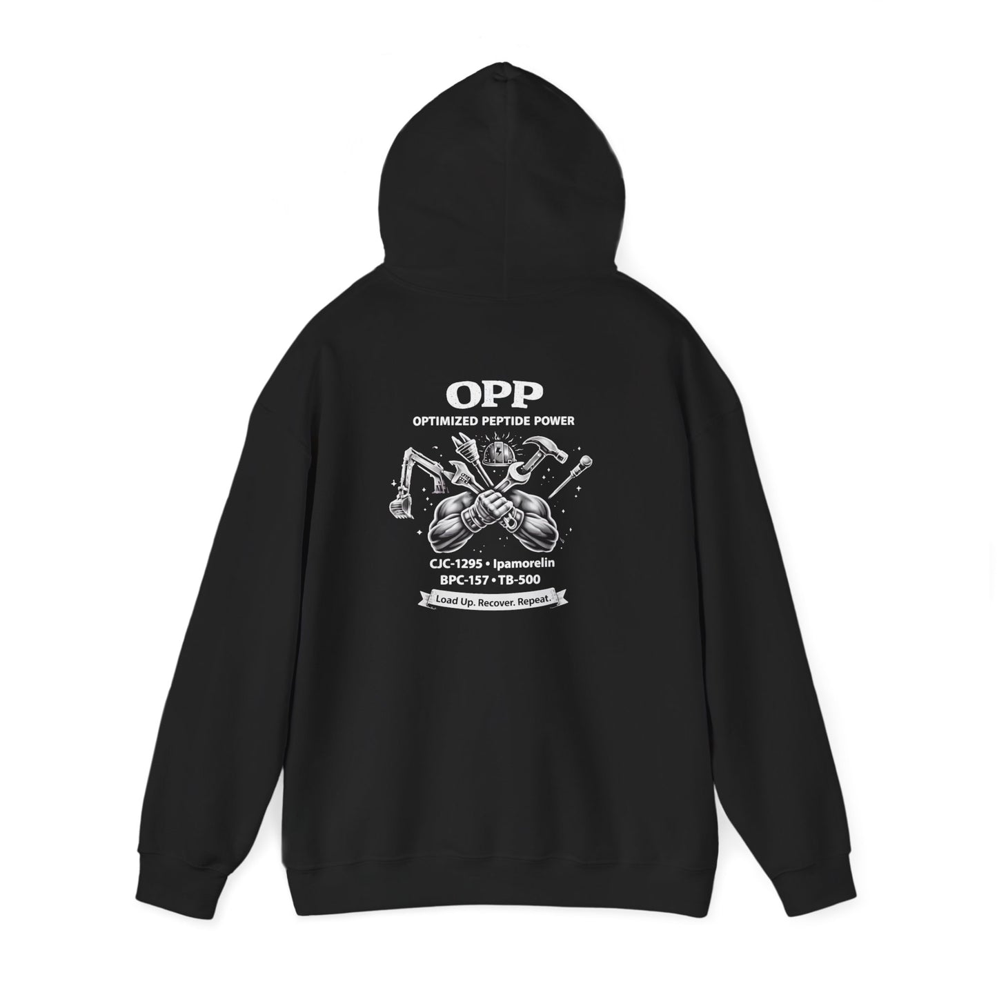OPP - Tradesmen - Optimized Peptide Power Hoodie | Recovery & Strength Biohacker Apparel