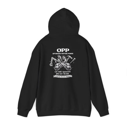 OPP - Tradesmen - Optimized Peptide Power Hoodie | Recovery & Strength Biohacker Apparel