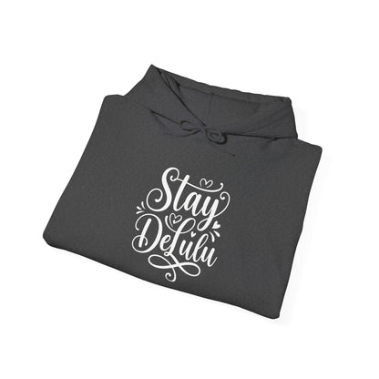 Stay DeLulu Hoodie – Cute Script Graphic
