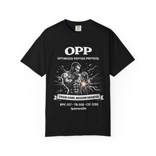 OPP - MMA - Optimized Peptide Protocol – Train Hard. Recover Smarter Performance Shirt