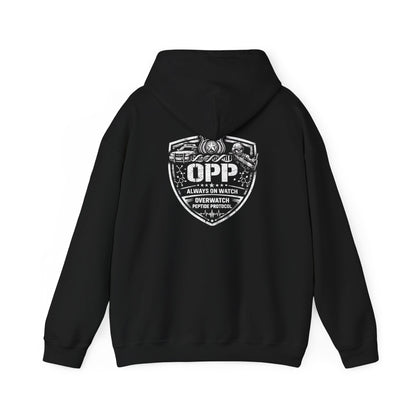 OPP - Police - Overwatch Peptide Protocol Police Hoodie | Law Enforcement Performance & Recovery Apparel