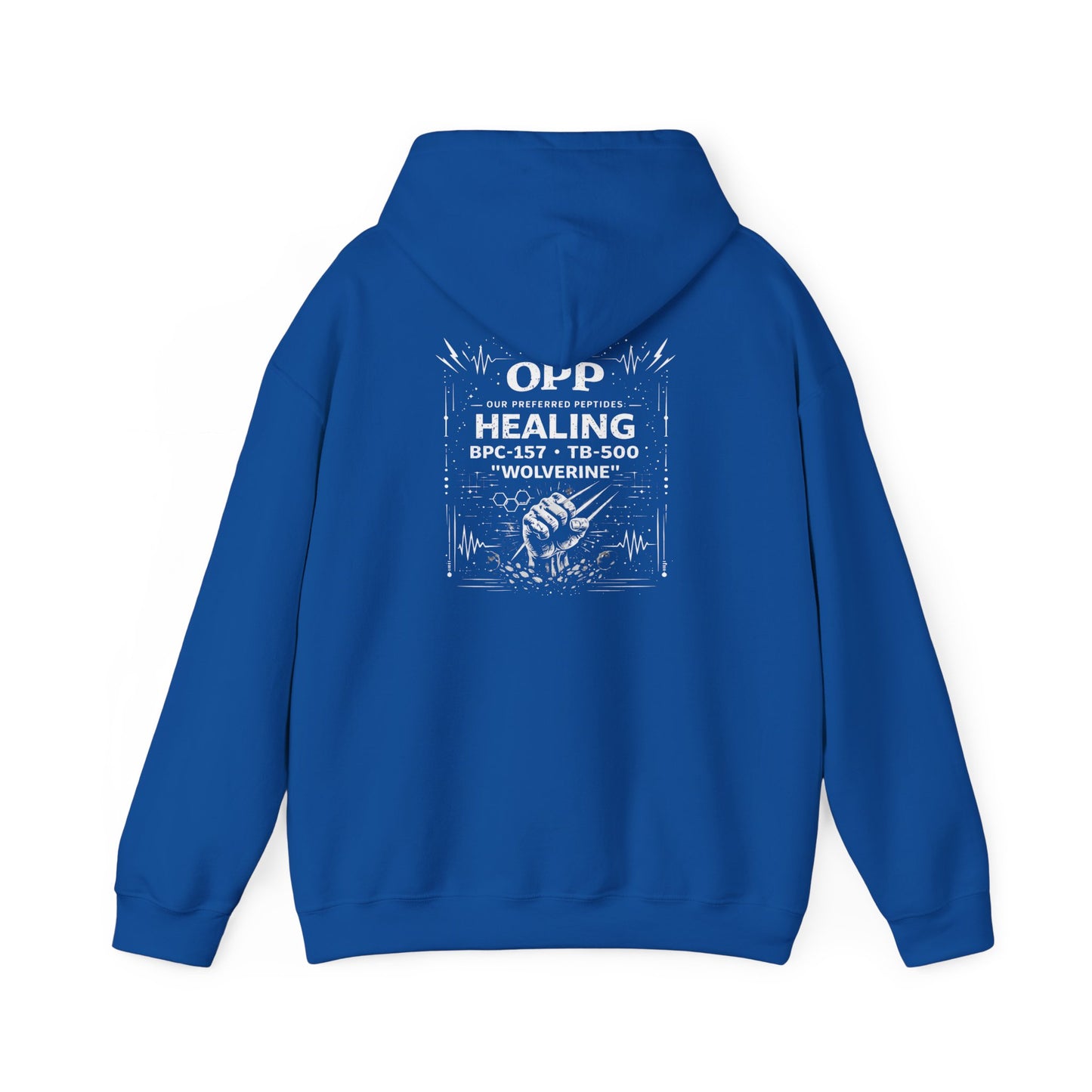 OPP Healing Peptides Hoodie – Wolverine Recovery