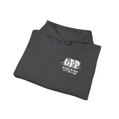 OPP My Body My Rules Hoodie - Metabolic Sovereignty Biohacking Pullover Double-Sided