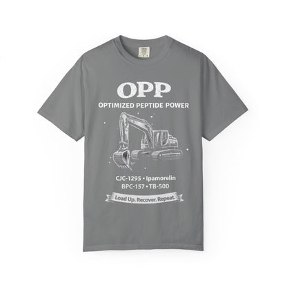 OPP - Equipment Operator -  Optimized Peptide Power – Load Up. Recover. Repeat Shirt