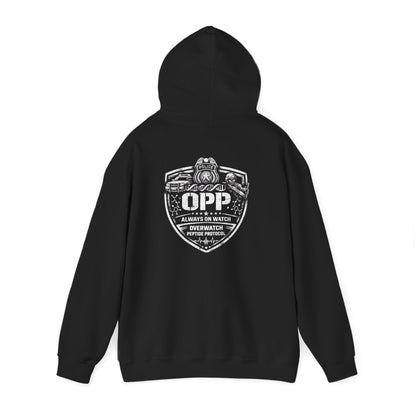 OPP - Police - Overwatch Peptide Protocol Police Hoodie | Law Enforcement Performance & Recovery Apparel