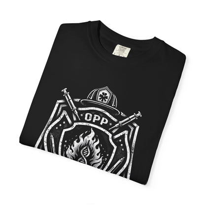 OPP - Firefighter - Peptide Performance – When the Call Comes, We Perform T-Shirt — Graphic Tee