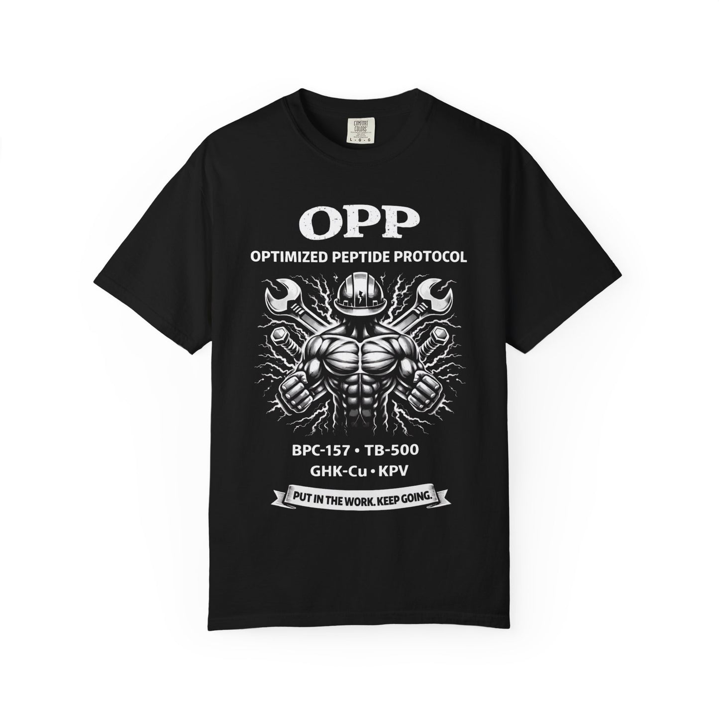 OPP - Construction Workers  - Optimized Peptide Performance – Put In The Work Keep Going