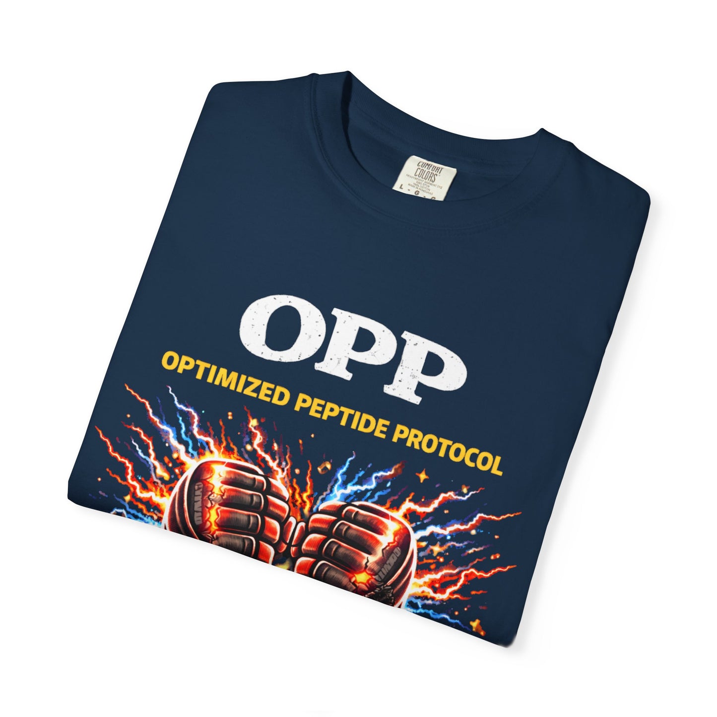 OPP -MMA Gloves - Optimized Peptide Protocol – Train Hard. Recover Smarter. Color MMA Fighter Shirt