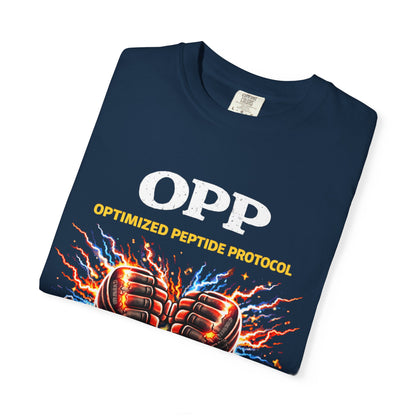OPP -MMA Gloves - Optimized Peptide Protocol – Train Hard. Recover Smarter. Color MMA Fighter Shirt