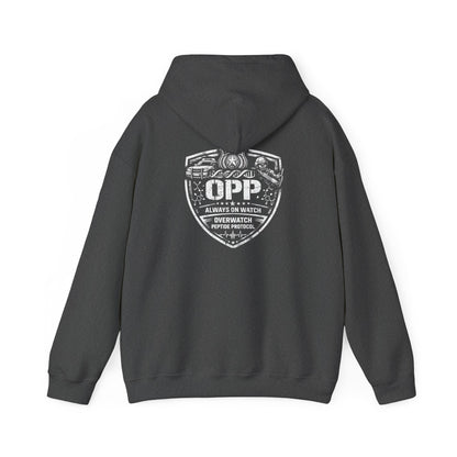 OPP - Police - Overwatch Peptide Protocol Police Hoodie | Law Enforcement Performance & Recovery Apparel
