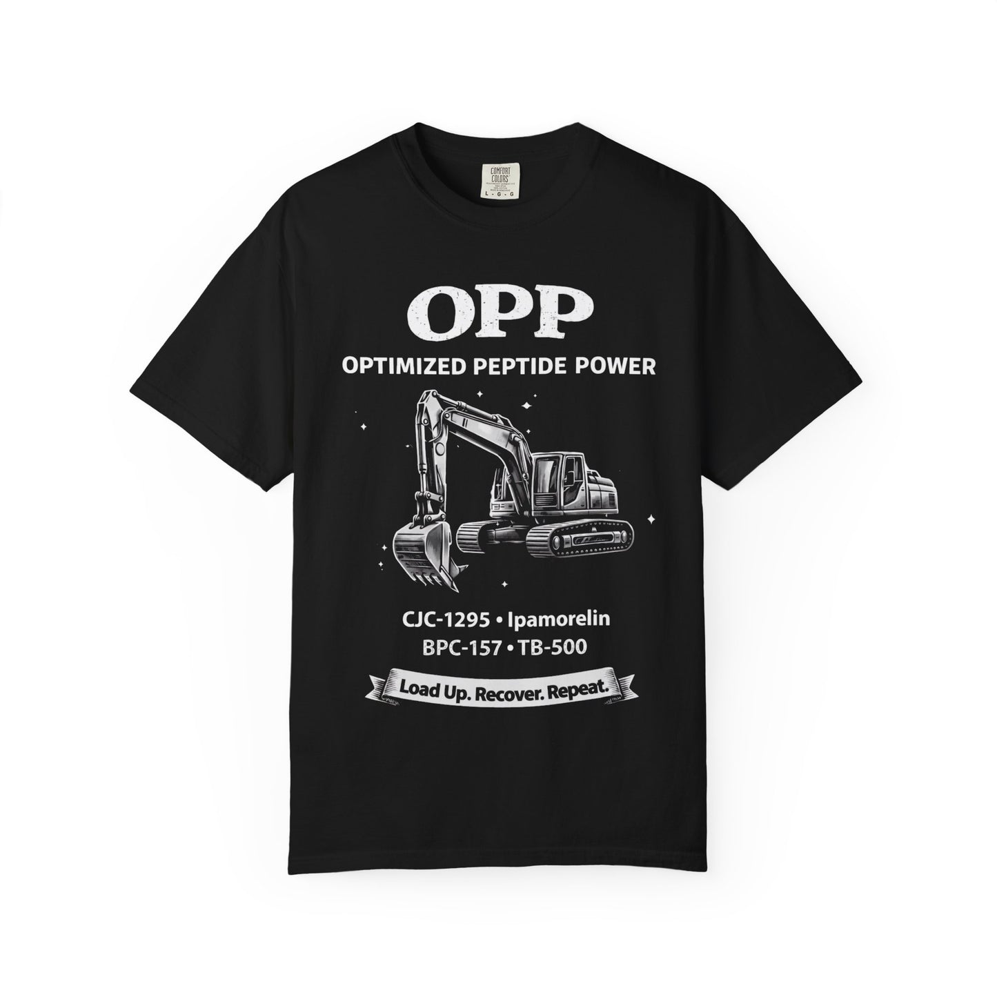 OPP - Equipment Operator -  Optimized Peptide Power – Load Up. Recover. Repeat Shirt