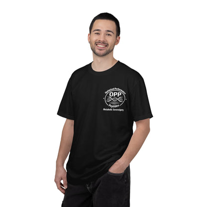 OPP Optimized Performance Peptides T-Shirt - Metabolic Sovereignty Double-Sided Biohacking Tee