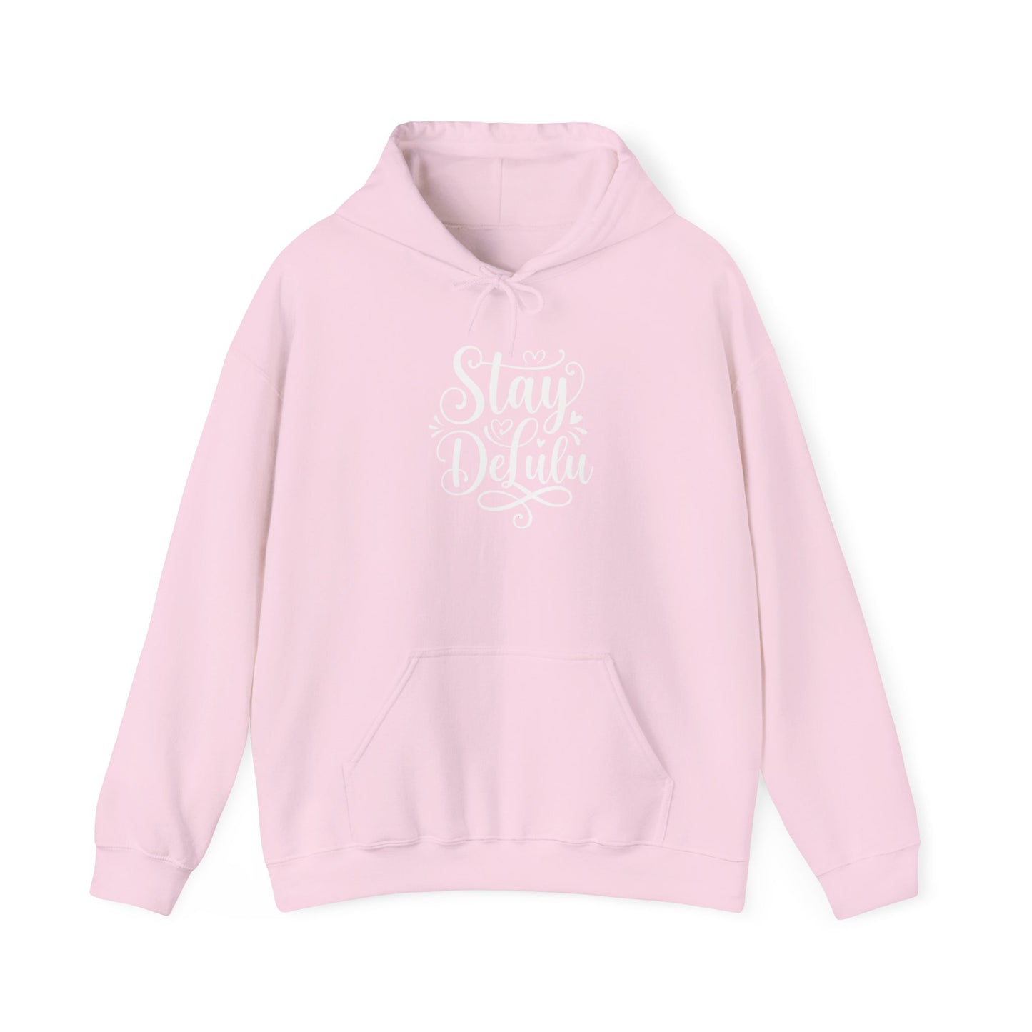 Stay DeLulu Hoodie – Cute Script Graphic
