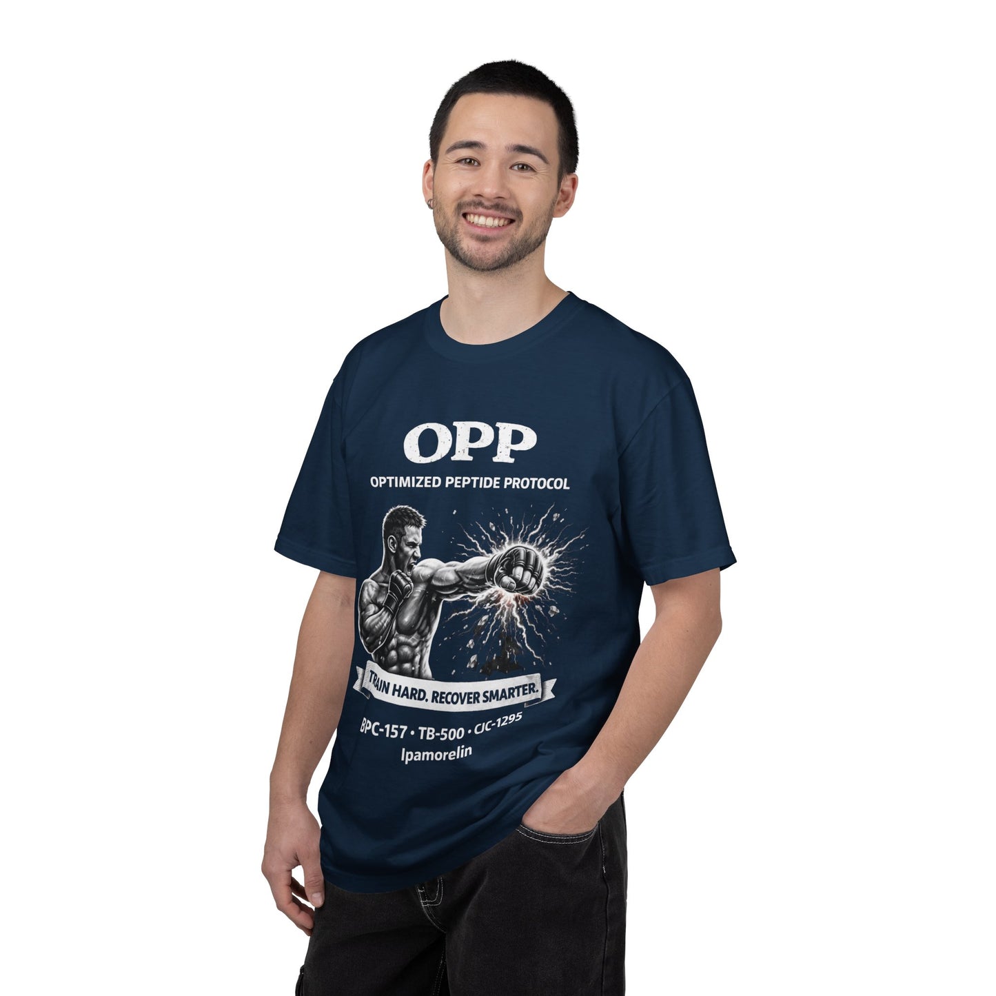OPP - MMA Striker - Optimized Peptide Protocol – Train Hard. Recover Smarter Shirt