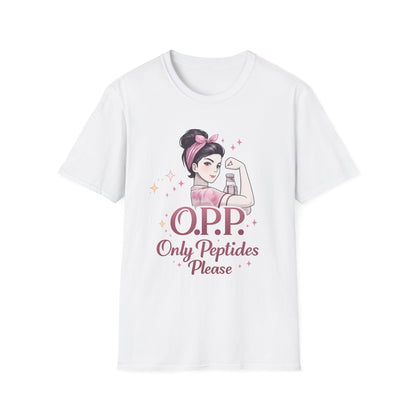 OPP Only Peptides Please – Women's Protocol Tee