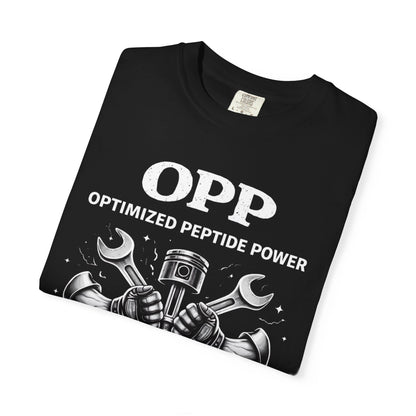OPP - Mechanics - Optimized Peptide Power – Load Up. Recover. Repeat Shirt