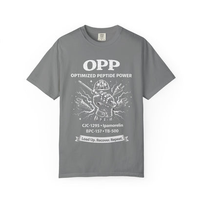 OPP - Electricians -  Optimized Peptide Power – Load Up. Recover. Repeat Shirt