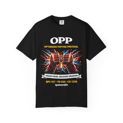 OPP -MMA Gloves - Optimized Peptide Protocol – Train Hard. Recover Smarter. Color MMA Fighter Shirt