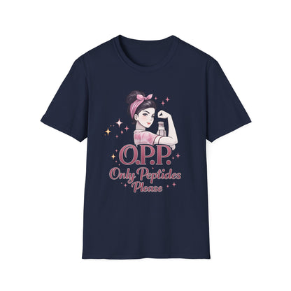 OPP Only Peptides Please – Women's Protocol Tee