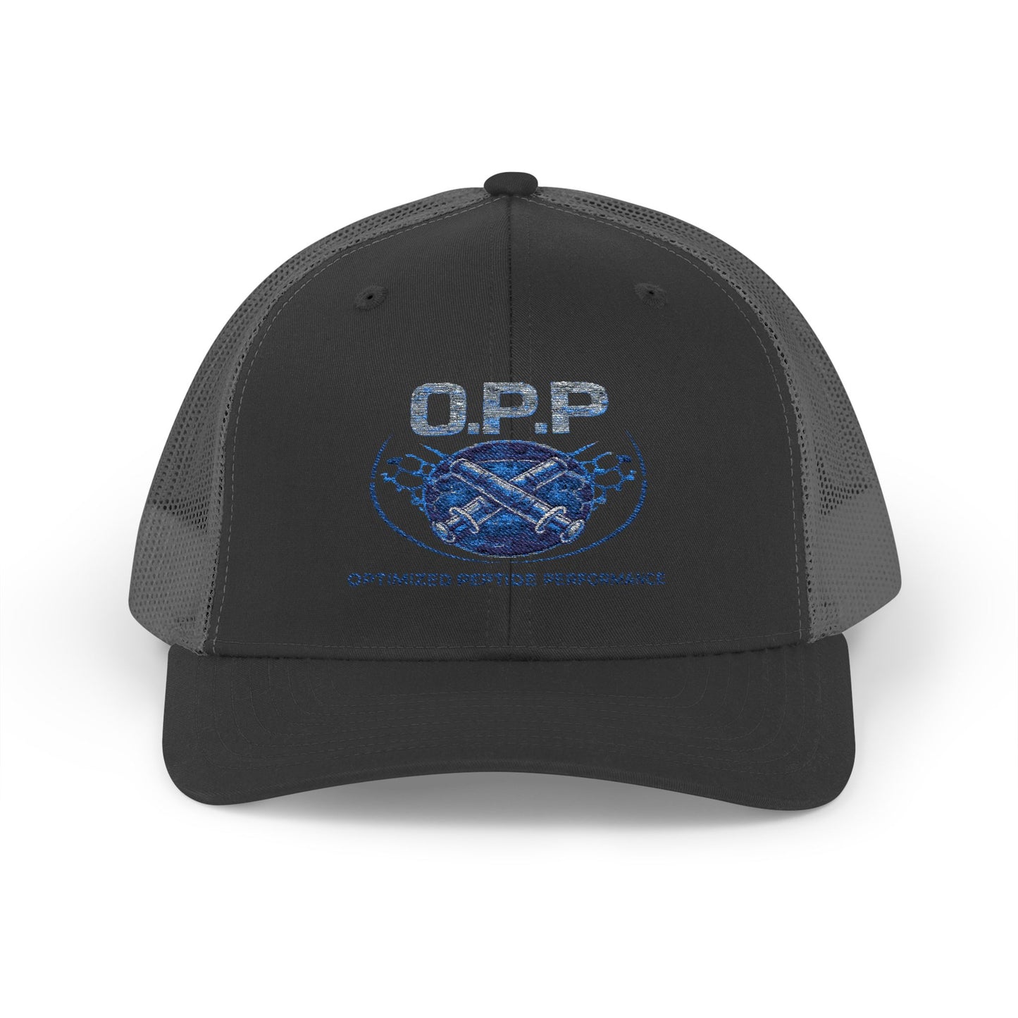 OPP Blue Trucker Cap – Performance Snapback