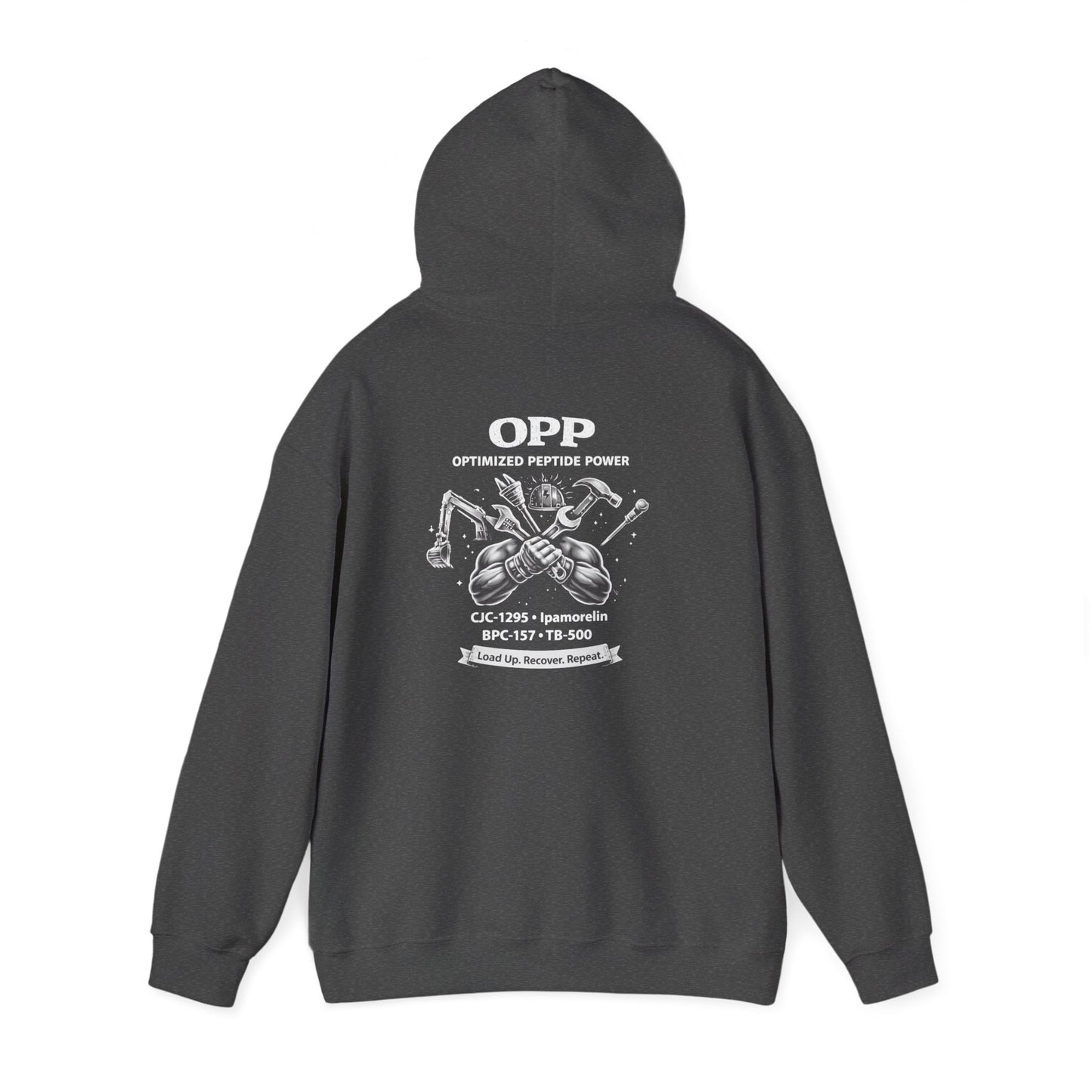 OPP - Tradesmen - Optimized Peptide Power Hoodie | Recovery & Strength Biohacker Apparel
