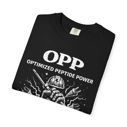 OPP - Electricians -  Optimized Peptide Power – Load Up. Recover. Repeat Shirt