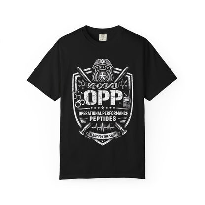 OPP - Police - Operational Performance Peptides – Ready For The Shift—Fitness Tee