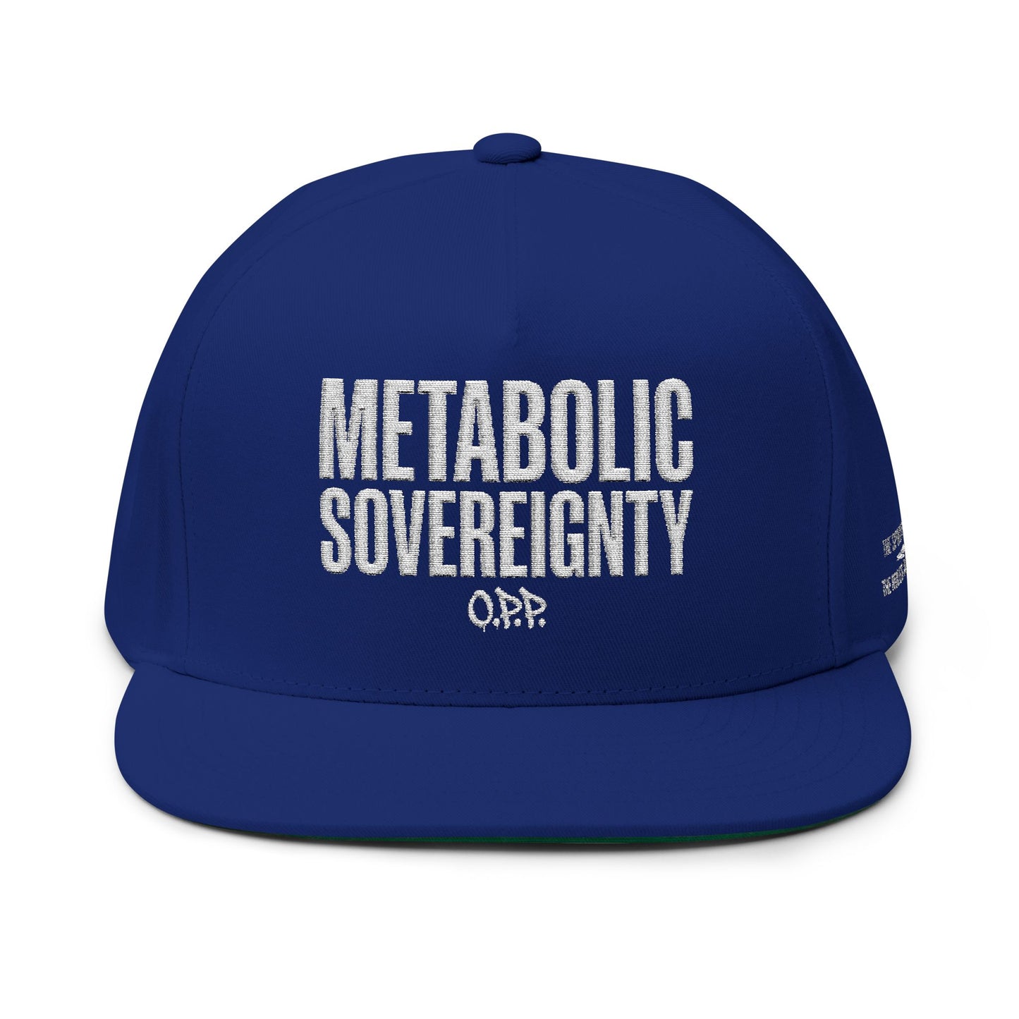 Metabolic Sovereignty Baseball Cap - Spirit Undying Rules Breaking Biohacking Hat