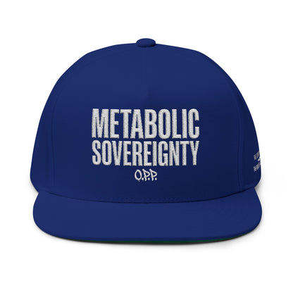 Metabolic Sovereignty Baseball Cap - Spirit Undying Rules Breaking Biohacking Hat