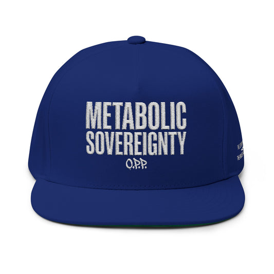 Metabolic Sovereignty Baseball Cap - Spirit Undying Rules Breaking Biohacking Hat