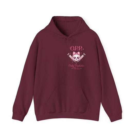 OPP - Optimal Peptide Protocol (for Her) Hoodie | Women’s Peptide Biohacker Apparel