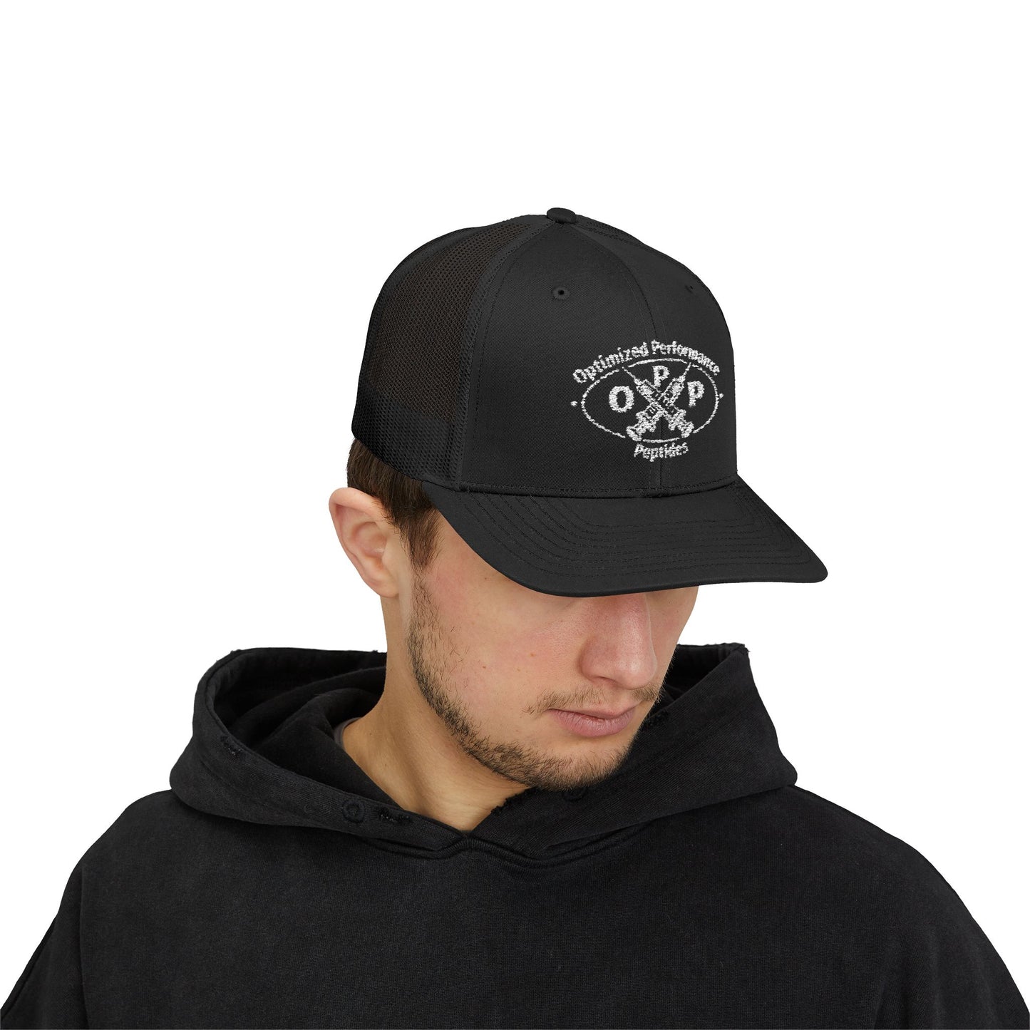 OPP Performance Trucker Cap – Peptide Biohacker