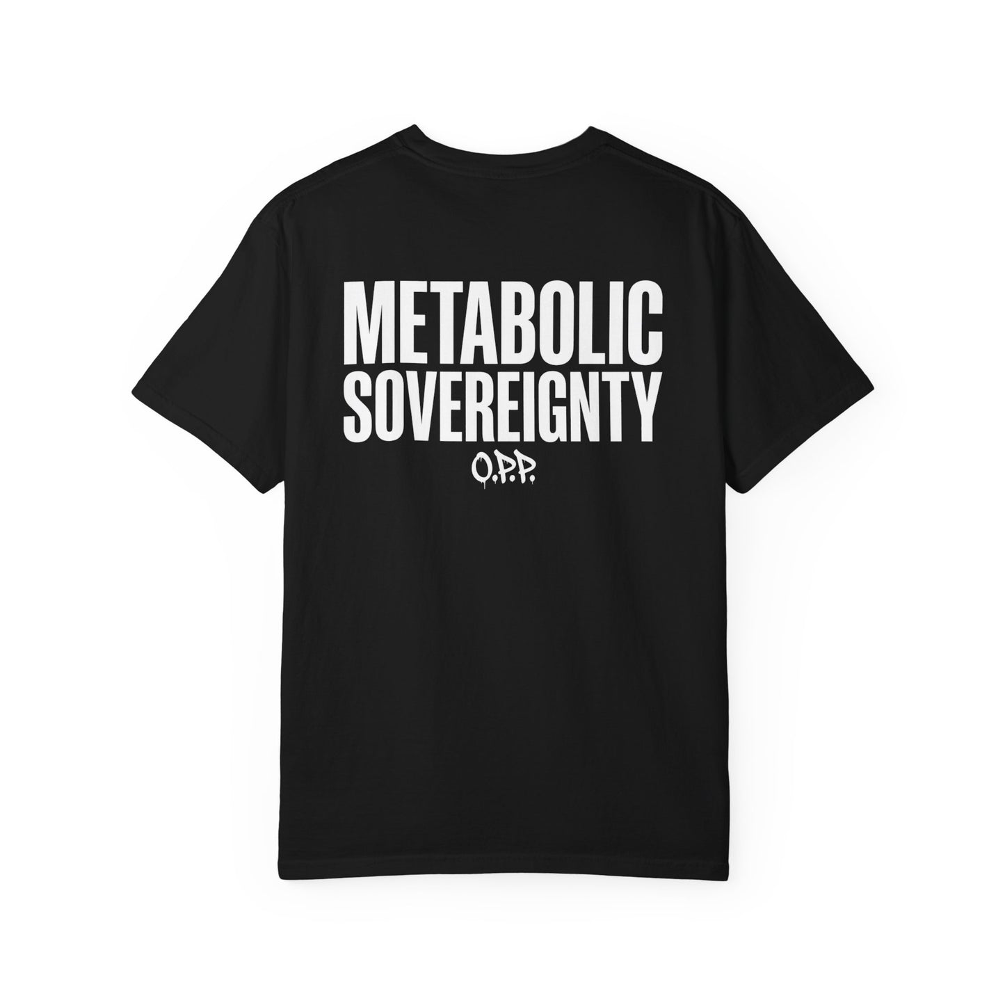 OPP Optimized Performance Peptides T-Shirt - Metabolic Sovereignty Double-Sided Biohacking Tee