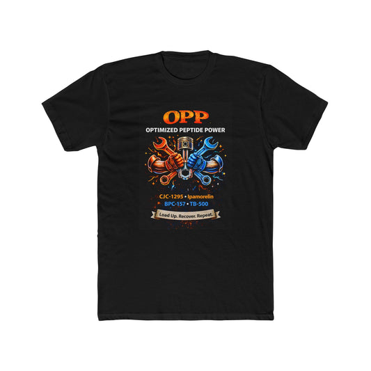 OPP - Mechanics - Optimized Peptide Power – Load Up. Recover. Repeat Color Shirt