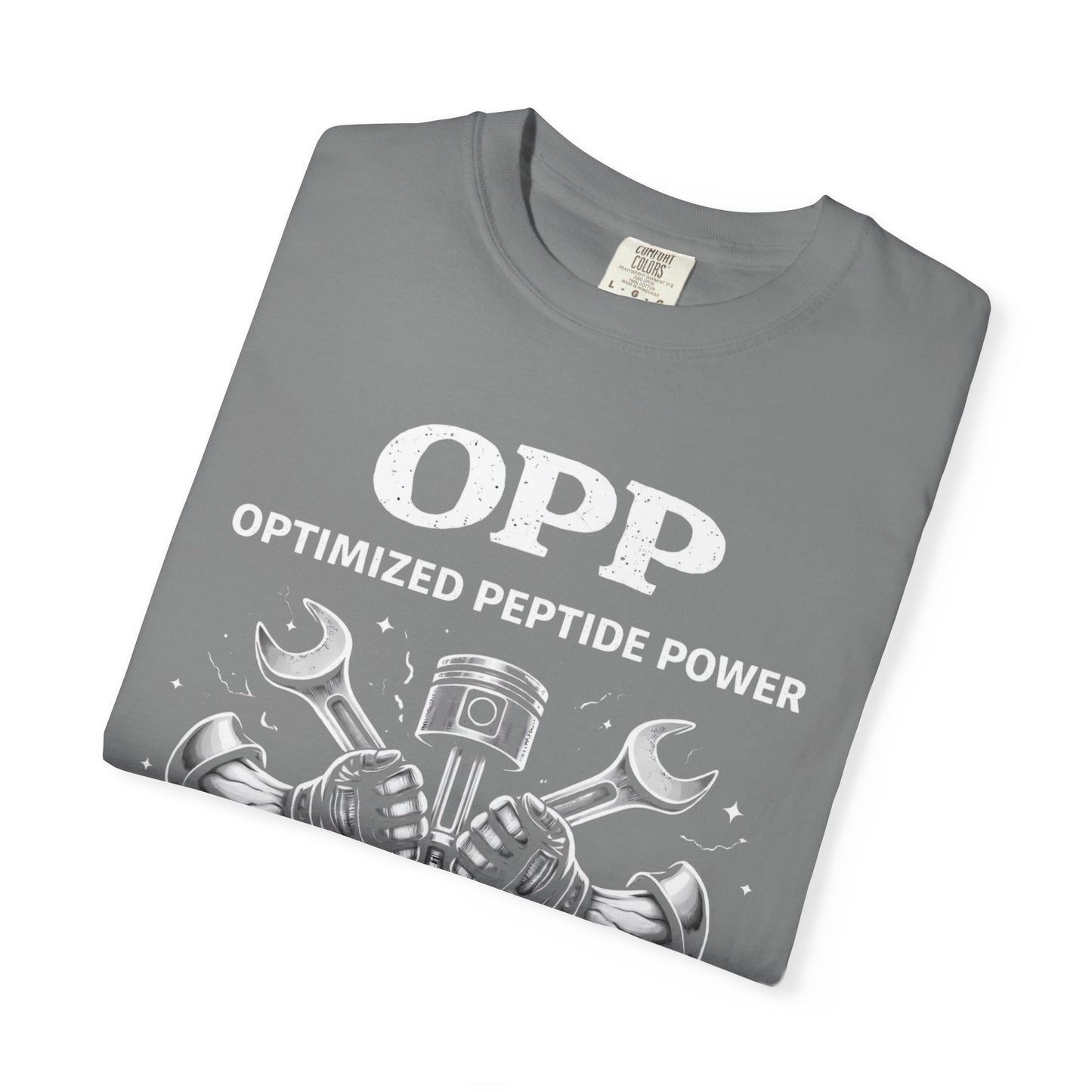 OPP - Mechanics - Optimized Peptide Power – Load Up. Recover. Repeat Shirt