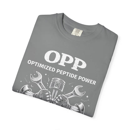 OPP - Mechanics - Optimized Peptide Power – Load Up. Recover. Repeat Shirt
